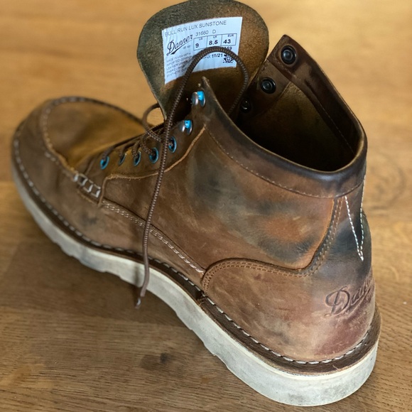 Danner Bull Run Lux Sandstone men’s size 9 - Picture 10 of 10